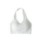 thumbnail image 2 of Qarigey Fitness Backless Strap Bra Mujer Deportes Cuello Sujetador colgante Chica Ejercicio Ropa interior transpirable Ropa interior Blanco Qarigey  AP000473-01, 2 of 6