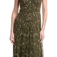 thumbnail image 3 of Adrianna Papell womens  Midi Dress, 6, Green, 3 of 4