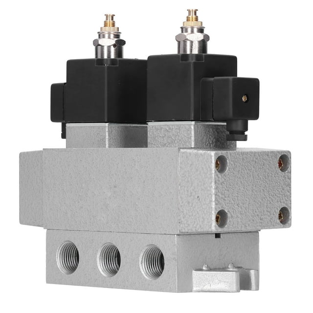 Válvula Solenoide De 3 Posiciones, Válvula Solenoide Duradera De Control Eléctrico Confiable Para Uso Diario ANGGREK CA 110V