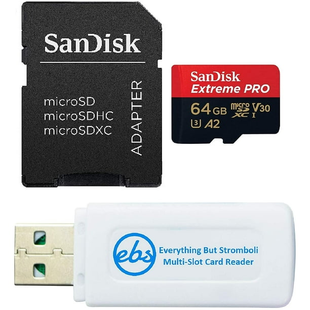 Sandisk Extreme Pro 64gb Micro Sd Memory Card For Gopro Hero 9 Black Camera Hero9 Uhs