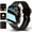 Black, variant on 2026 Smart Watch for Men & Women, 1.83" HD Touch Screen, Fitness & Call Features