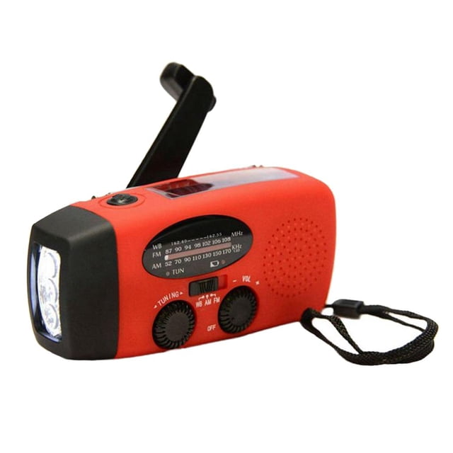 Linterna LED de radio Sunnimix sor rojo