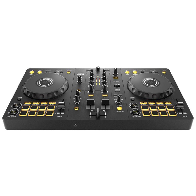 Pioneer DJ DDJ-FLX4 2-Channel DJ Controller with Backpack Package