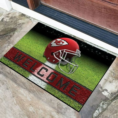 - Kansas City Chiefs Crumb Rubber Door Mat