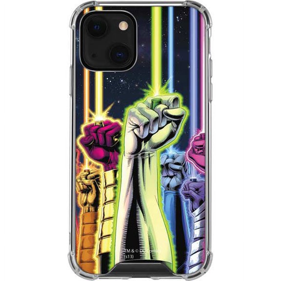 Skinit DC Comics Green Lantern Fists in the Air iPhone 13 Clear Case