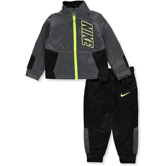 Nike Baby Boys' 2-Piece Tracksuit Pants Set - Black, 9 Months