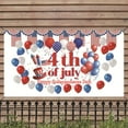 thumbnail image 5 of Vikakiooze Easter Decorations, 4th Of Ju-ly Flag Independence Day Banner 70.9x43.3 Inch Statue Of Liberties US Yard Sign Memorial Nationals Day Party Supplies Patriotic Decorations Balloons, 5 of 7