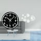 thumbnail image 2 of Reloj de pared,Reloj de pared silencioso y decorativo que no hace tictac,Reloj moderno de 12 pulgadas para pared de casa o oficina,sencillo.,Adhesivo de pared,Calcomanías de pared de peces, 2 of 8