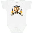 thumbnail image 3 of Inktastic My First Oktoberfest with Pretzel and Banner Boys or Girls Baby Bodysuit, 3 of 5