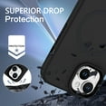 thumbnail image 6 of VENINGO Magnetic for iPhone 13 Case & iPhone 14 Case 6.1" Compatible with Mag-safe,Soft Liquid Silicone Gel Rubber Bumper Shockproof Protective Phone Cover for iPhone 13 & iPhone 14, Black, 6 of 8