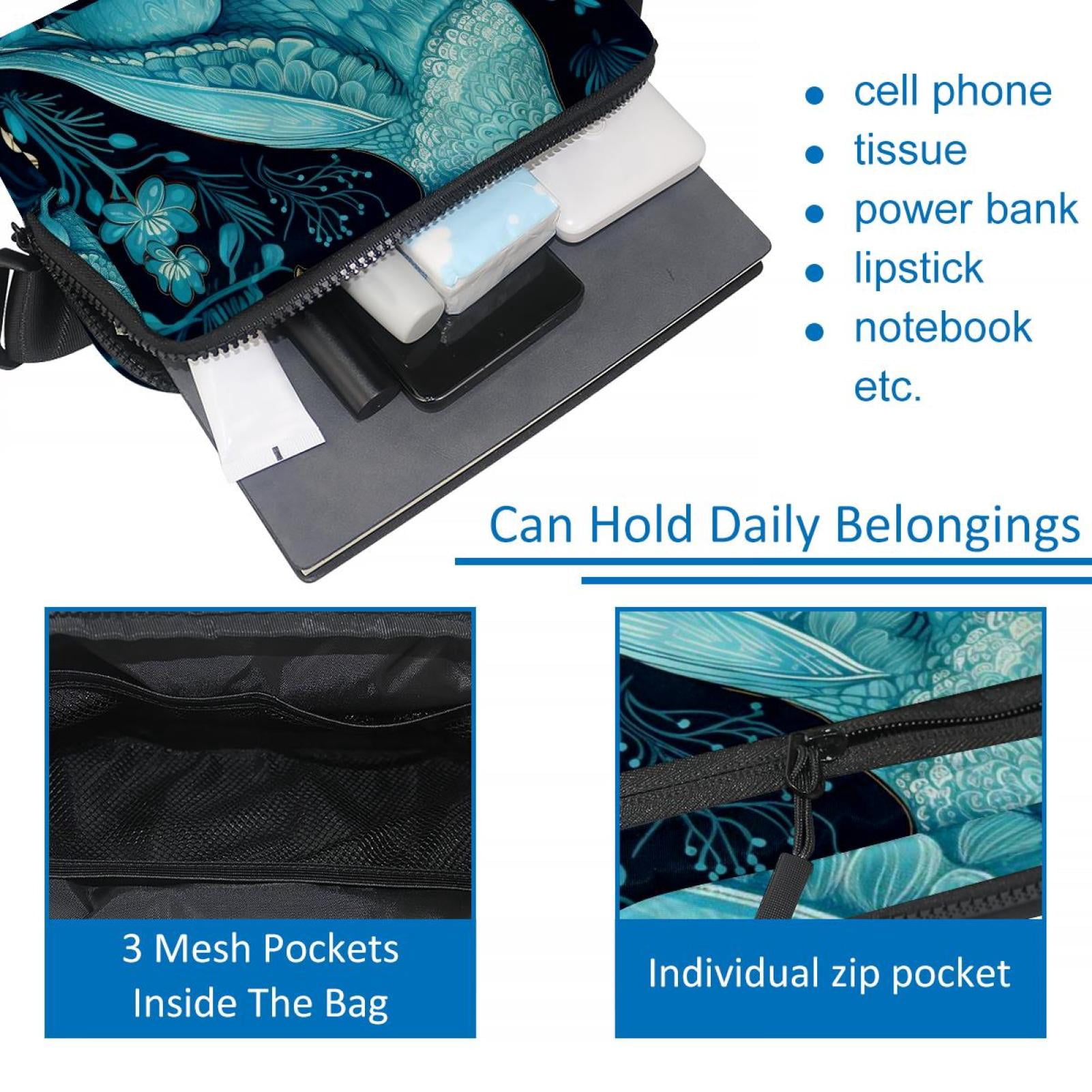 Prayer hands Adjustable Lightweight Waist Bag Crossbody Fanny Pack with Extension Strap for Men and Women