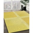 thumbnail image 3 of Ahgly Company Machine Washable Indoor Rectangle Transitional Bold Yellow Area Rugs, 2' x 5', 3 of 7