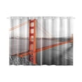 thumbnail image 3 of MKHERT Golden Gate in San Francisco Window Curtain Kitchen Curtain 26x39 inch,Two Piece, 3 of 3