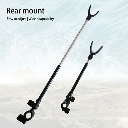 

UDIYO Fishing Rod Stand Stretchable 90 Degree Rotation Tightening Firm Quick Release Fix Fishing Rod Rear Hanging Bracket Angling Tools