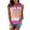 C-Hot Pink259, variant on DHFJKG Womens Casual Tie Dye Tank Tops Crew Neck Sleeveless Fashion Loose Fit Tunic Summer T Shirt Casual Daily Wear Trendy Top