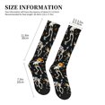 thumbnail image 4 of Pofeuu Dancing Skeleton Party Print Compression Socks for Women & Men Circulation - Best Support for Nurses,Running,Athletic,Sports, 4 of 7