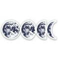 thumbnail image 1 of Moon Phases - 5" Vinyl Sticker - For Car Laptop I-Pad - Waterproof Decal, 1 of 1