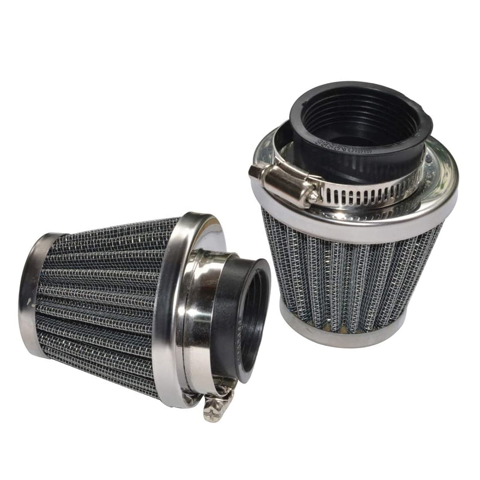K&N Air Pod, 54mm Round Tapered. Universal. (chrome end