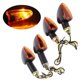 thumbnail image 5 of NEW-Universal 12V Motorcycle Turn Signal Indicator Light Front Back Flashing Halogen Light Blinker Flash Bike Lamp For Honda Suz, 5 of 5