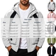 thumbnail image 3 of LVHAOGJOB Mens Jackets Hoodie Hiking Rain Jackets with Pockets Outdoor Big and Tall Zip Up Coats for Men, 3 of 9