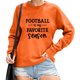 thumbnail image 2 of Gibobby Casual Sudadera para Mujer Sudadera de Forro Polar Suave con Cuello Redondo Sudadera para Mujer(Naranja,G), 2 of 3