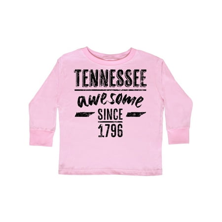 

Inktastic Tennessee Awesome Since 1796 Gift Toddler Boy or Toddler Girl Long Sleeve T-Shirt