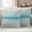 Turquoise gray, variant on Turquoise Aqua Stripes Outdoor Waterproof Pillow Covers, Modern Gradient Minimalist Lines Decorative Square Throw Pillowcase Sofa Cushion Sham for Patio/Couch/Chair, 24"x24" 2 Pack