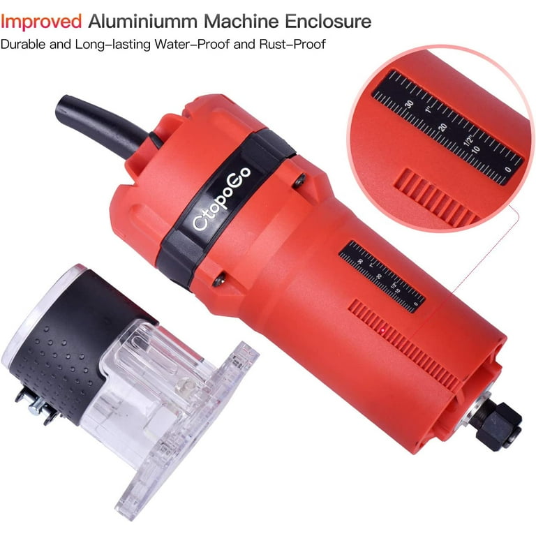 Compact Router Tool, 800W Wood Palm Router Tool for Woodworking