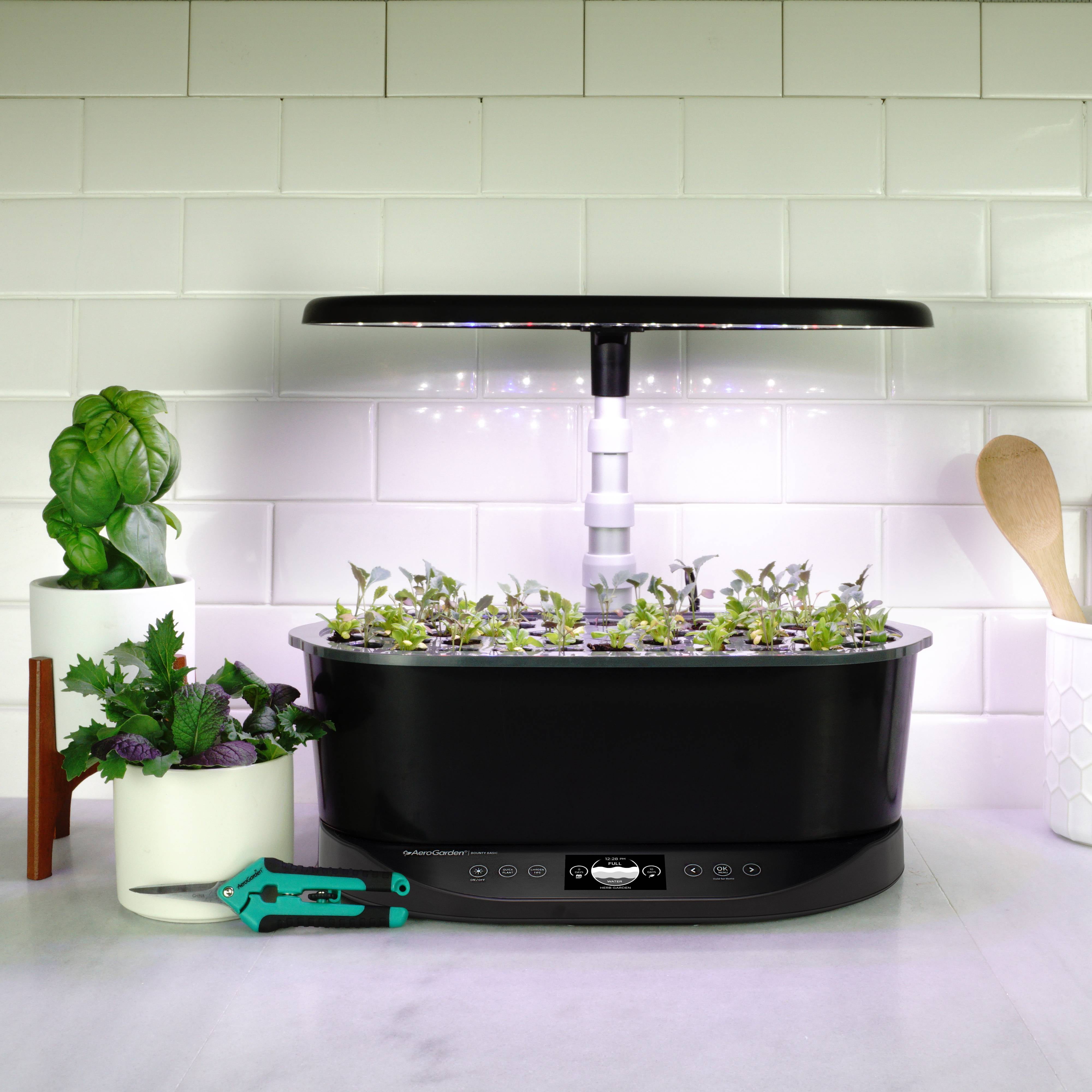 AeroGarden Bounty Basic with Seed Starting System - Indoor Garden