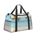 thumbnail image 2 of Balery Starfish in Beach Bolsa de Gimnasio para Mujeres, Bolsa de Viaje con Bolsillo Húmedo, Bolsa de Fin de Semana para Mujeres, Bolsa de Viaje Resistente al Agua, 2 of 7