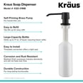 thumbnail image 4 of KRAUS Kitchen Soap and Lotion Dispenser in Matte Black, KSD-31MB, 4 of 5