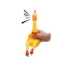 thumbnail image 2 of ¡Novedad! Juguete cuadrado para perro de pollo graznido-grande-amarillo de goma, chillón y chillón, pollo, mascotas o niños Afortunado Sencillez, 2 of 5