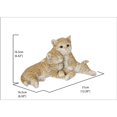 thumbnail image 3 of Hi-Line Gift Ltd. Couple Cat - Orange, 3 of 6