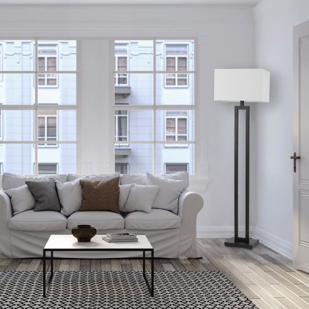 Globe Electric 91000495 D'alessio 58" Tall Led Accent Floor Lamp - Brass