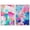 Silver Frame, variant on Fluid Pulse Duo Canvas Print Sunset Pink Wall Decor Set by Art Remedy, Gallery Wrapped, 20 x 30