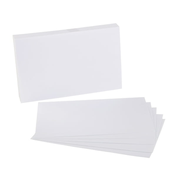 Staples 5 x 8 Unruled Index Cards, 500/Pack, 8 51005CT