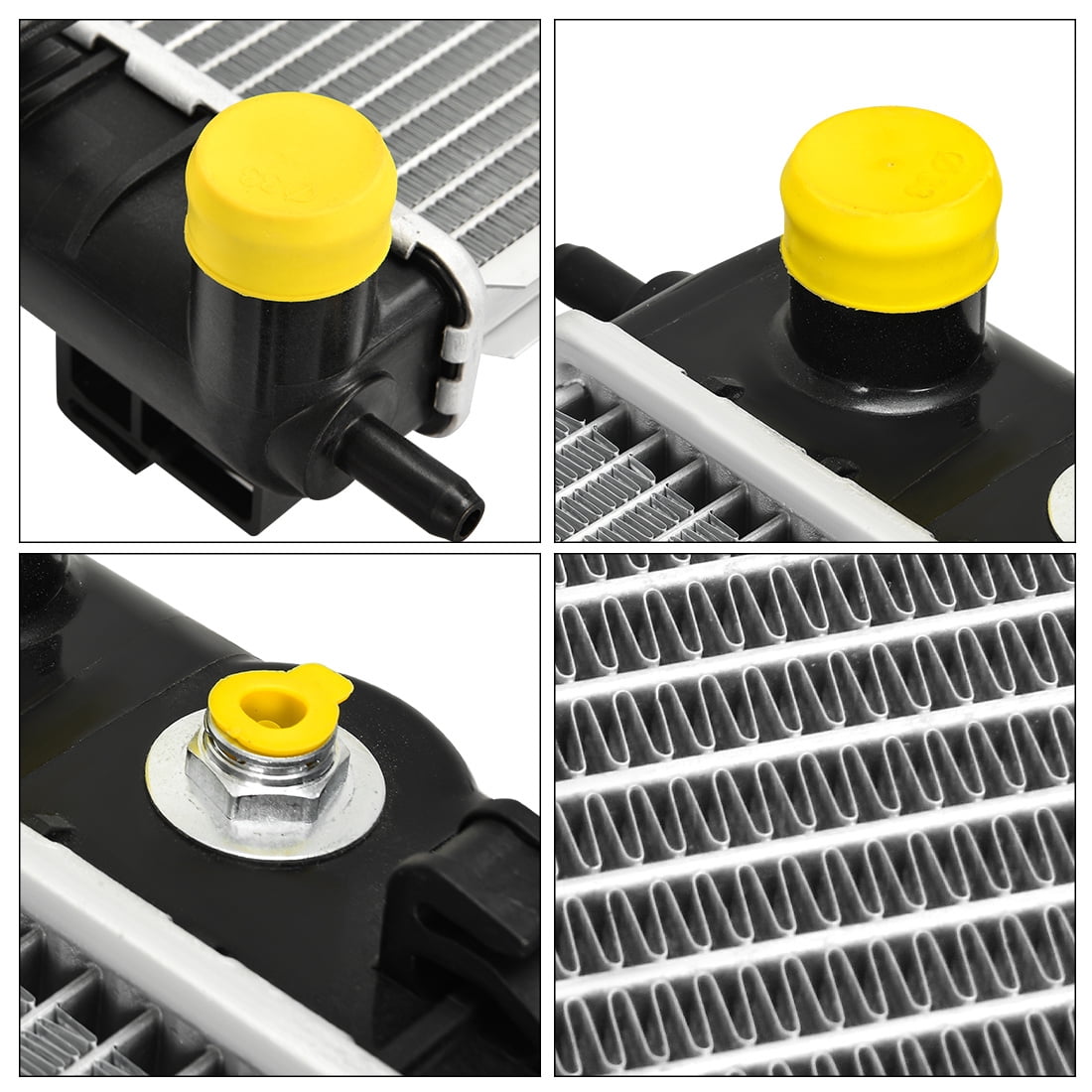 LEDKINGDOMUS Radiator for 2006-2011 Chevrolet HHR 2.0L/2.2L/2.4L L4 Engine, 30.7"x15.27" Core Size, OEM Replacement (Radiator Cap Not Included)