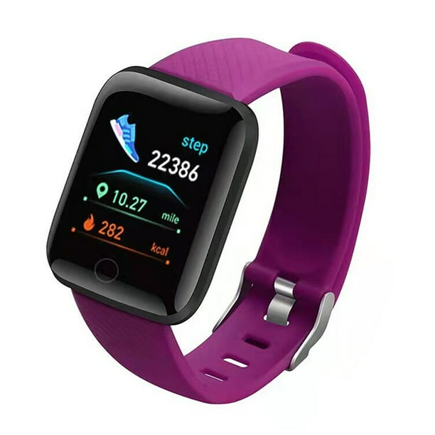 116Plus Pulsera Inteligente Reloj Deportivo 1.44 Pulgadas Monitoreo de Salud Deportiva Eccomum Pulsera inteligente