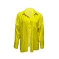 thumbnail image 5 of hirigin Women Loose Coat, Long Sleeve Lapel Button Solid Color Spring Street Casual Loose Coat, 5 of 8