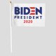 thumbnail image 2 of 10 Piezas Joe Biden 2020 Elect Banderas Pequeñas 14x21cm Banderas de EE. UU. Banderas de Decoración de Automóviles re Soledad Banderas portátiles de tamaño pequeño, 2 of 3