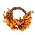 thumbnail image 1 of Guirnalda Artificial Calabazas Guirnalda De Hojas De Arce Guirnalda Colgante Para Puerta Para La Decoración De Halloween De Acción De Gracias Moyic HA037501-00, 1 of 6