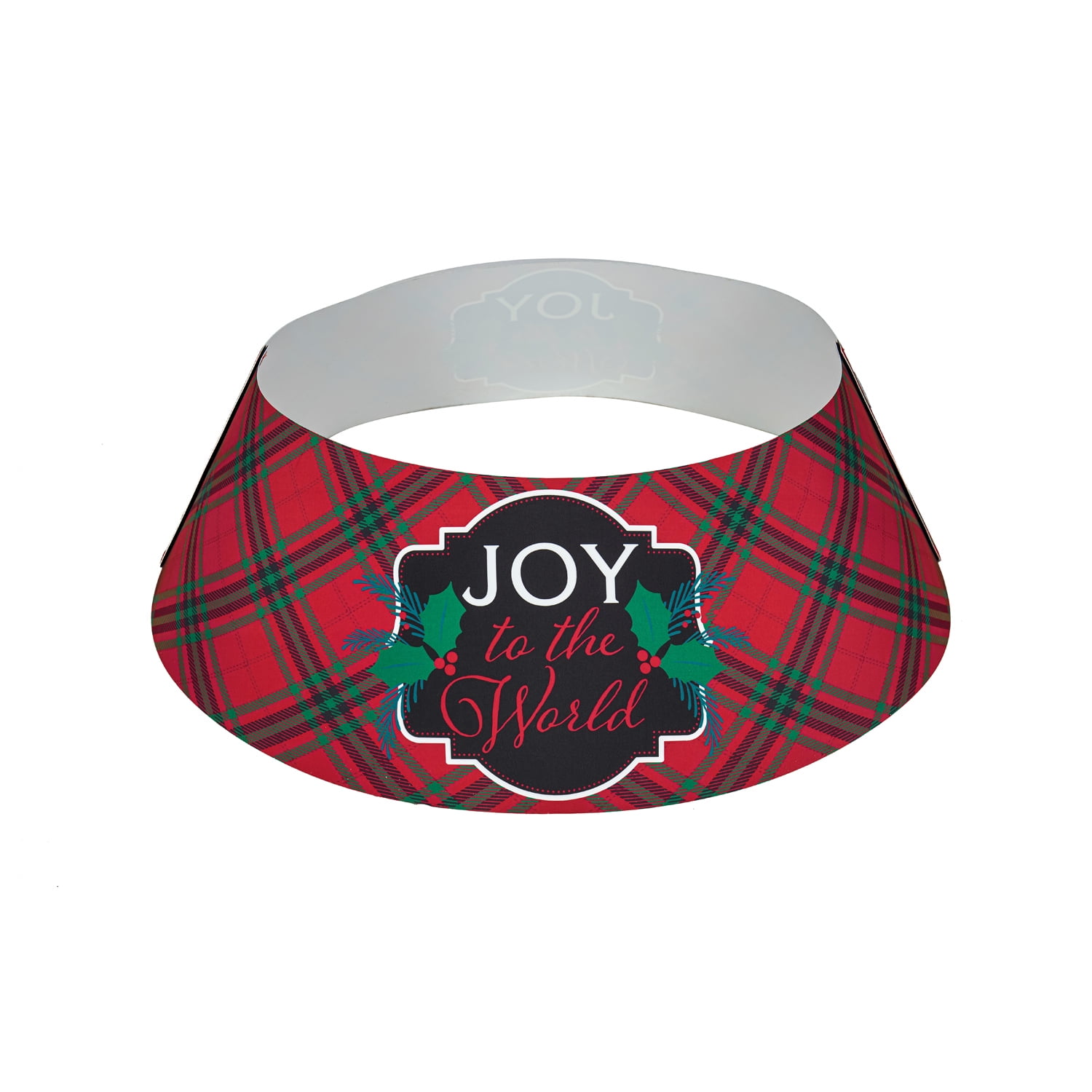 30" Christmas Joy Fabric Tree Collar