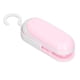 thumbnail image 4 of Mini sellador de bolsas - Prensa cortadora 2 en 1, sellador vacío portátil mano, sellador térmico, herramienta sellado bolsas virutas, utensilios cocina, uso doméstico, galletas, sándwich(Rosa), 4 of 14