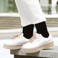 thumbnail image 4 of 3 Pairs Women's Winter wool+dacron Socks,Warm Soft Full Cushion Crew Socks--Double thick needle-Mixed color-style:Style 3;, 4 of 5