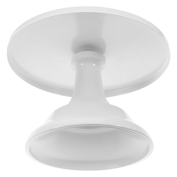FUEENIRVA 1Pc White Iron Home Cake Stand for Household Item Elegant Style re