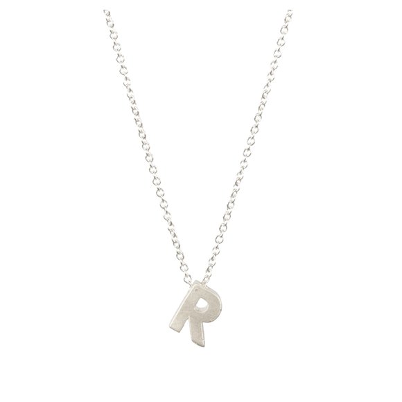 Kcodviy Dainty Silver initial Necklaces Mens Chain Necklaces for Women Gold Filled Stone Necklaces for Women Layered Silver Necklaces for Women A Z 26 Alphabet initial Necklaces for Teen Jewel