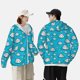 thumbnail image 4 of Balery Hippo In Water Head Sudadera ligera de manga larga con capucha y protección solar UPF 50+ para hombre y mujer, ideal para pesca y running-Small, 4 of 7