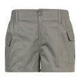 thumbnail image 5 of EHRWE Women Casual Shorts Solid Coloured Workwear Denim Shorts, 5 of 8