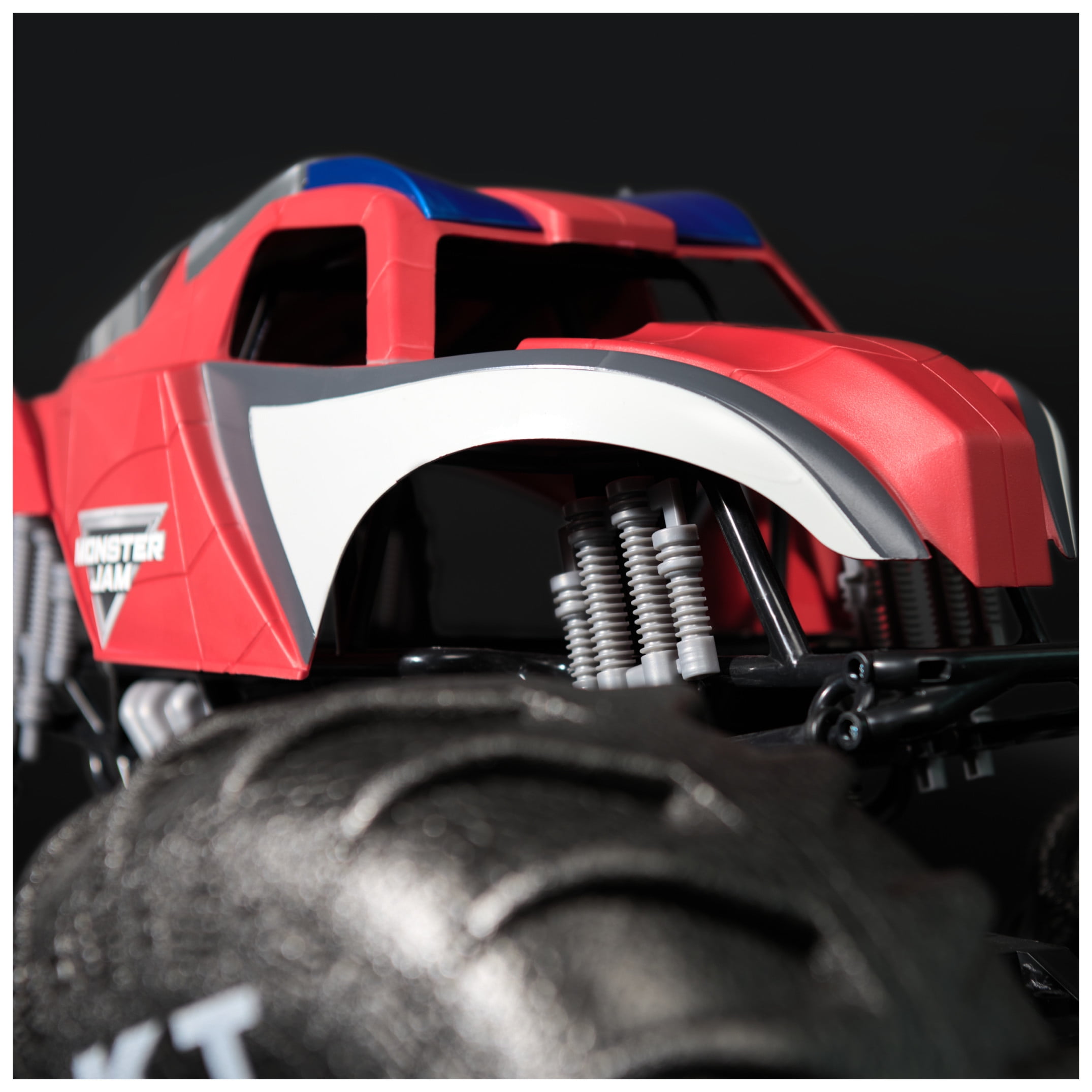Monster Jam Marvel Mega Spider-Man RC Monster Truck, All-Terrain, Over 2 Feet Long, 1:6 Scale, Super Hero Kids Toys for Boys and Girls Ages 4 and Up