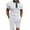 White, variant on Men's 2024 Summer 2 piece Outfits Casual Quarter Zip Polo Shirt and Shorts Set Fashion Athletic Jogging Tracksuit Set